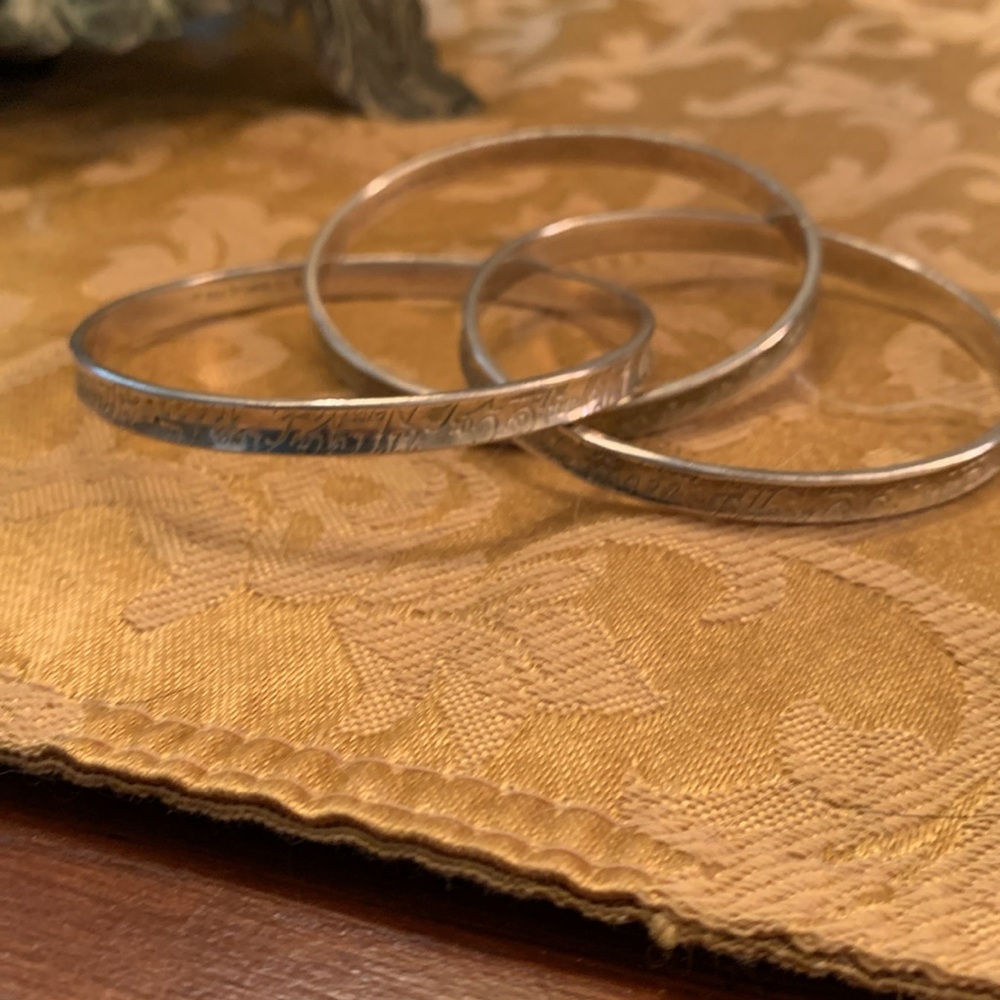 Tiffany and Co triple bangle - Picture 4 of 4